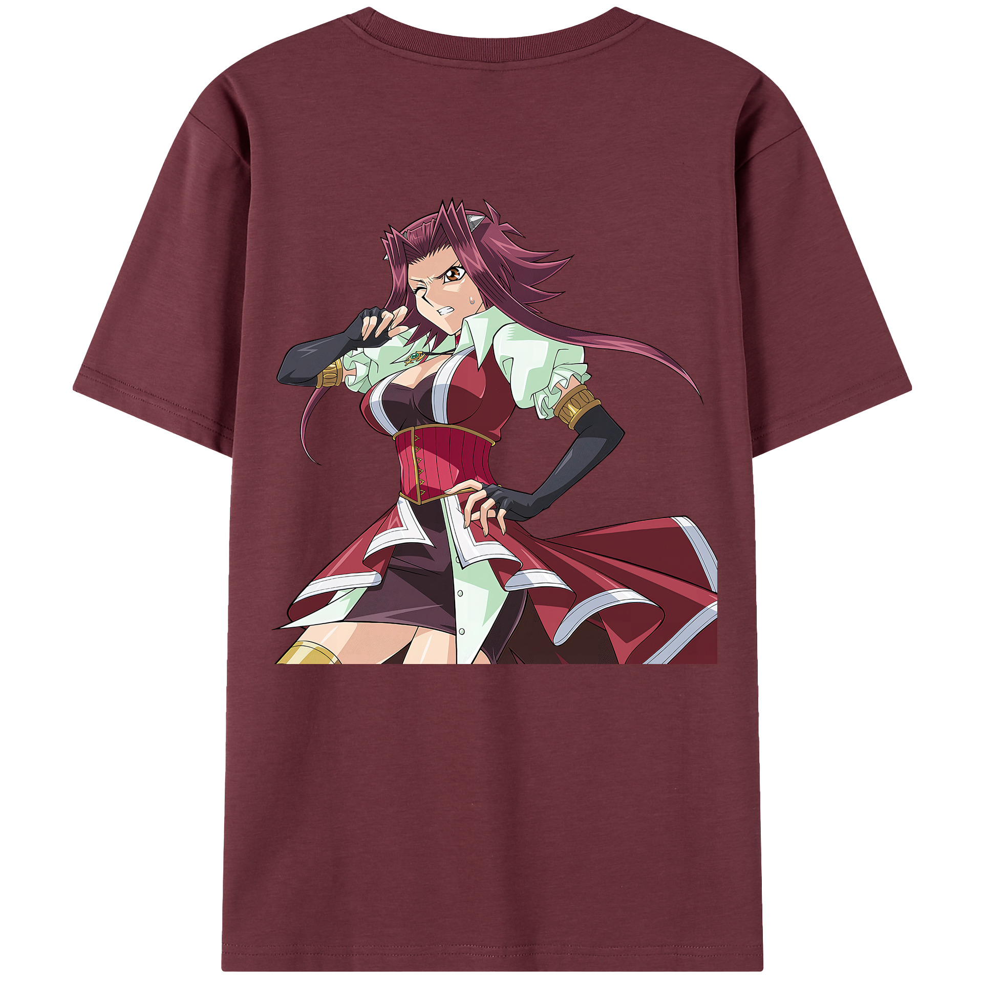 （画像用） 遊☆戯☆王 Yu-Gi-Oh! 綿100％半袖Tシャツ（背面プリント）